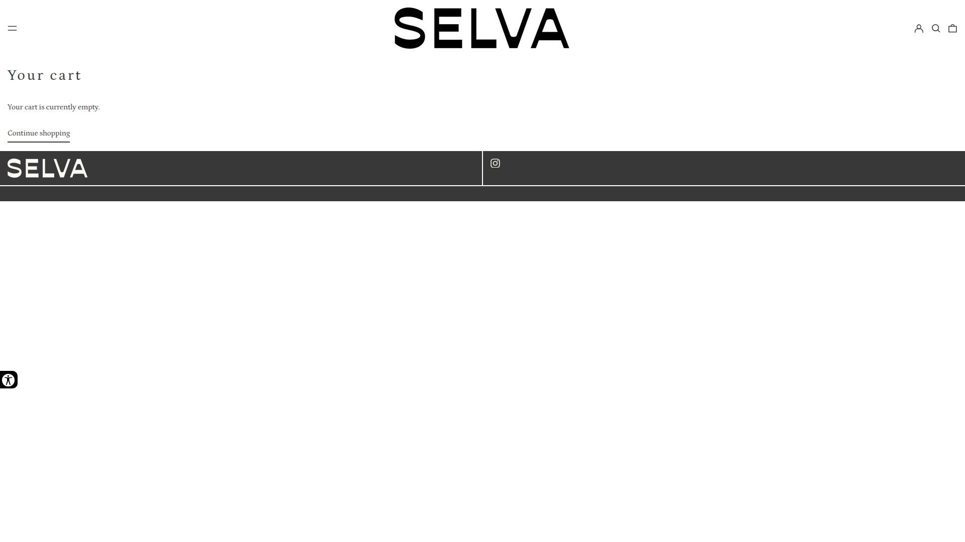 selva-world.com Cart Page