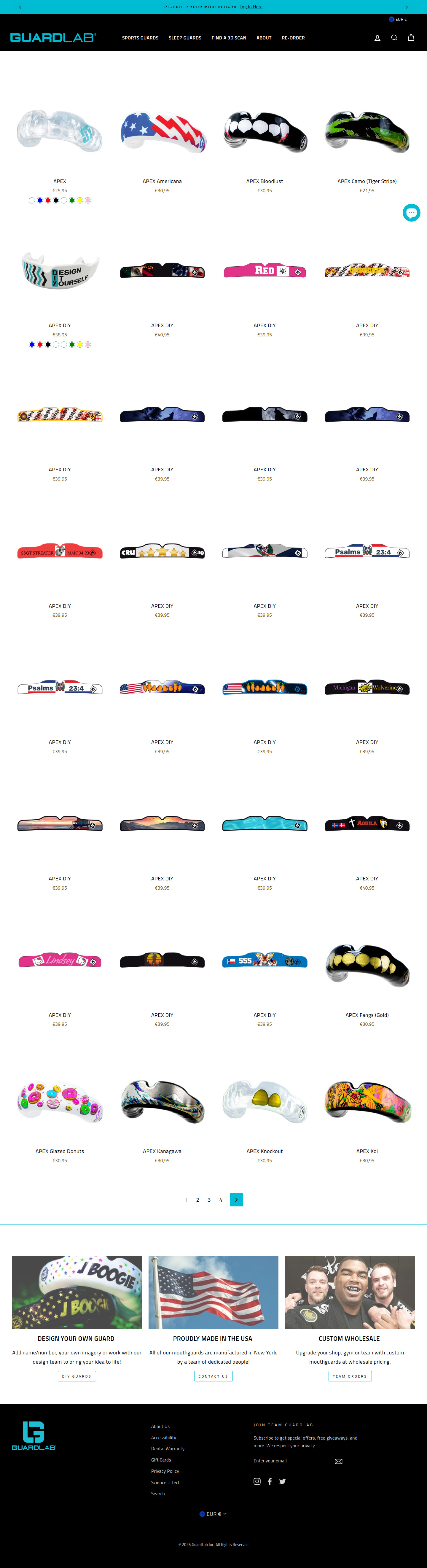 guardlab.com collection page