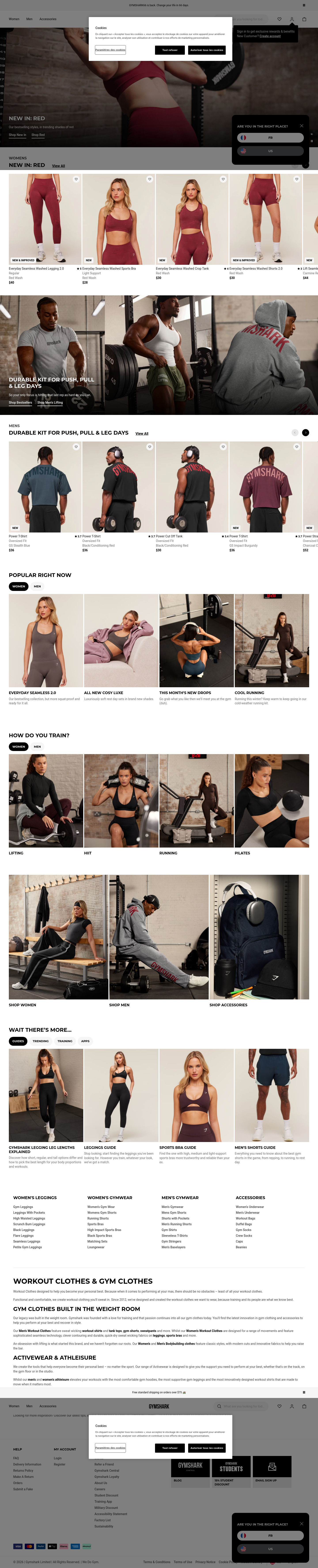 gymshark.com all page