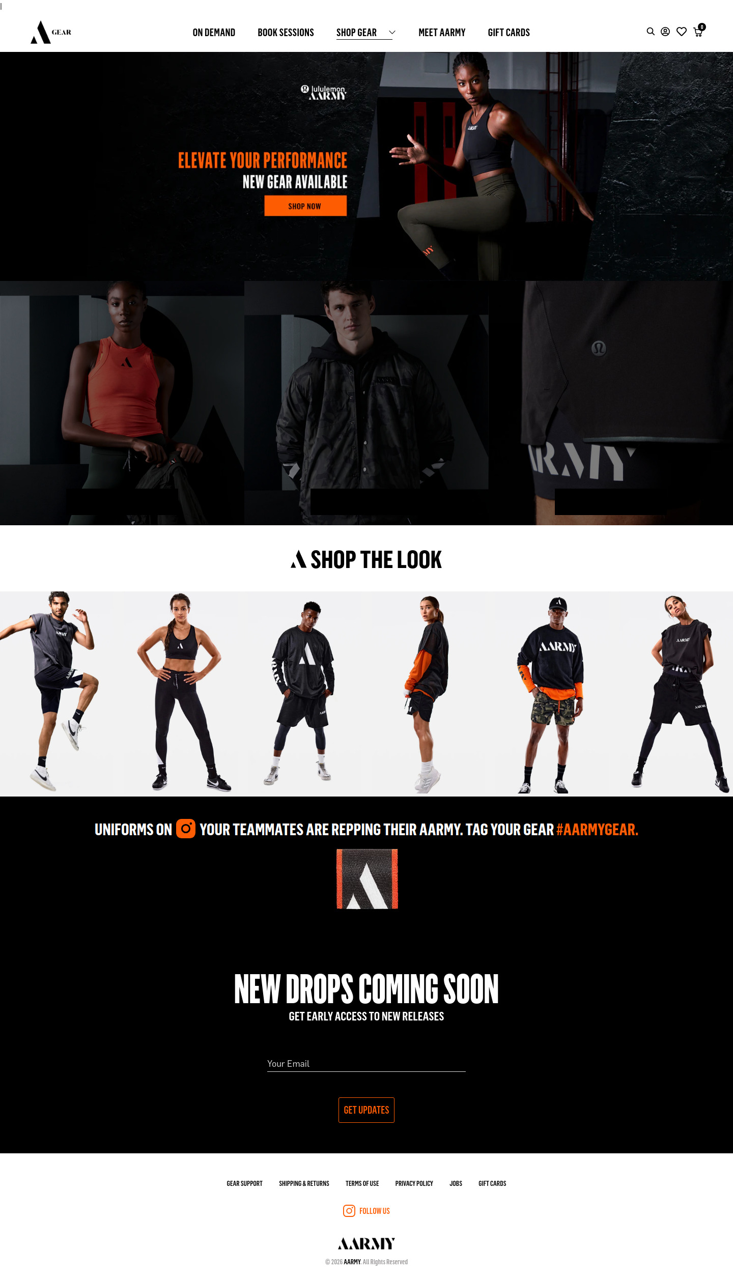gear.aarmy.com all page