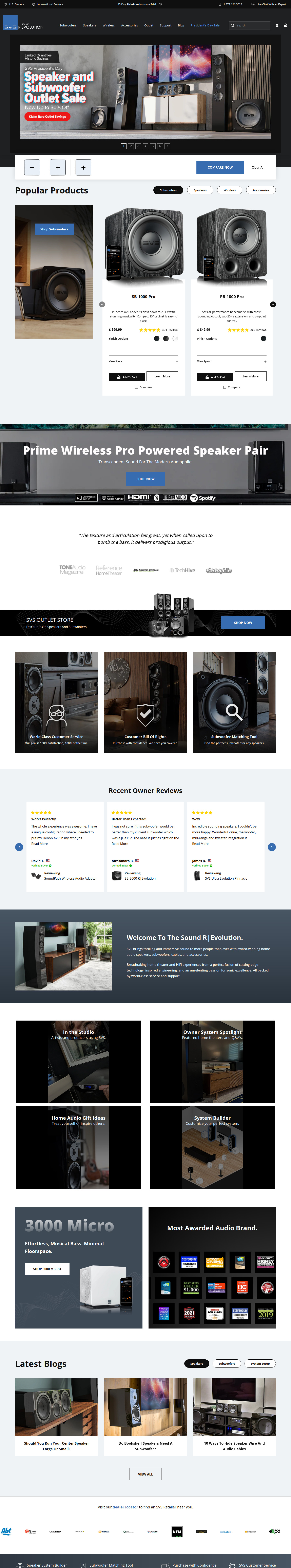 svsound.com all page