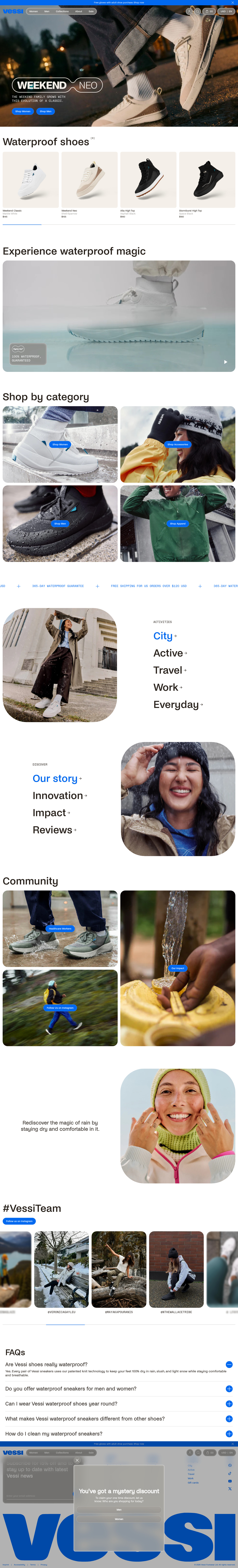 vessi.com all page