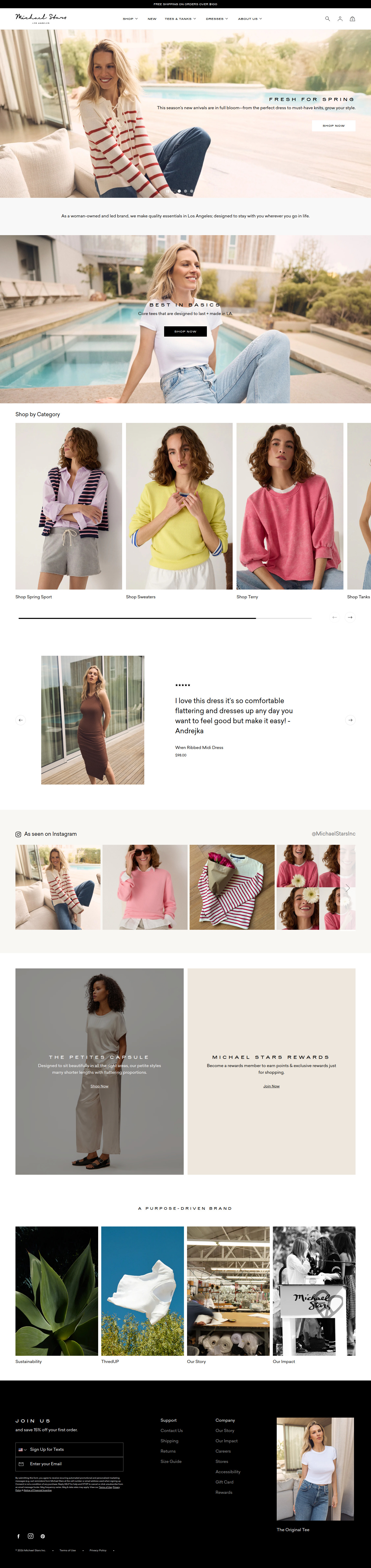 michaelstars.com all page