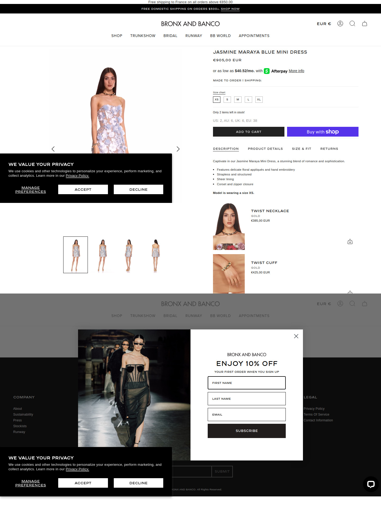 bronxandbanco.com product page