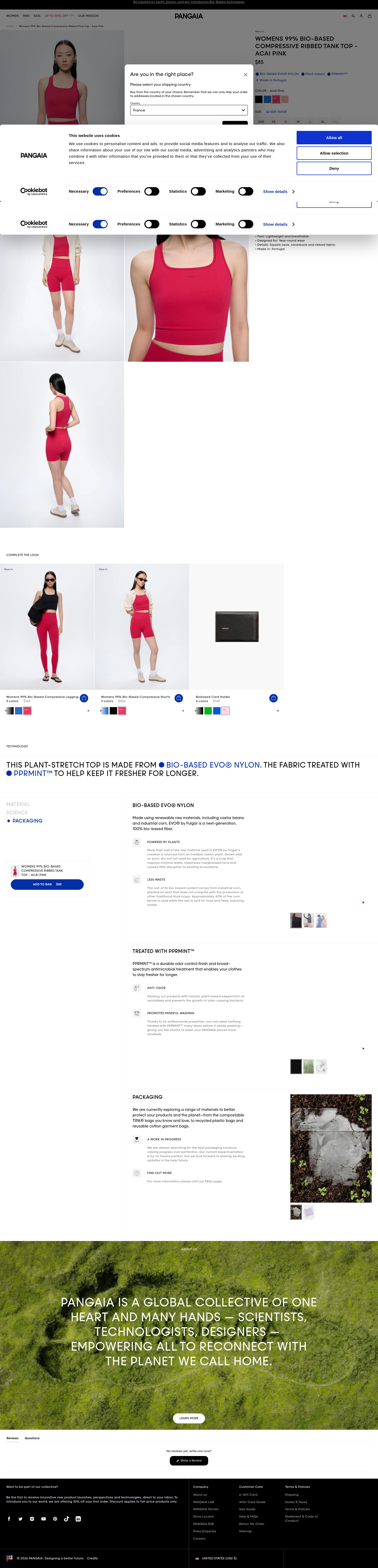 pangaia.com Product Page