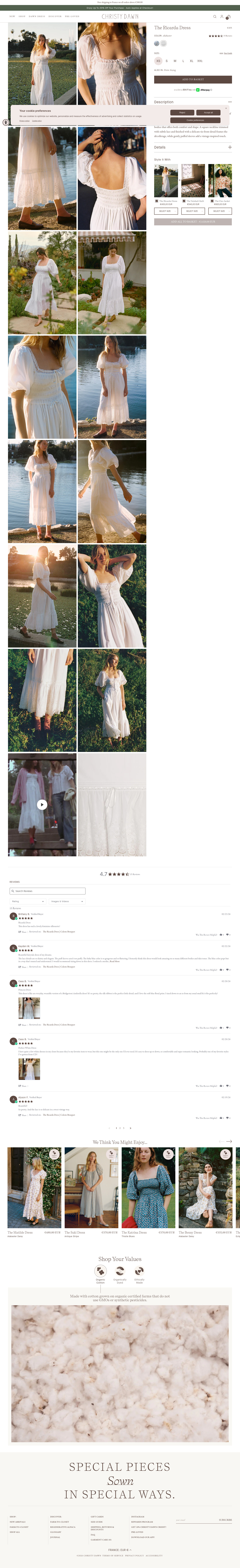 christydawn.com Product Page